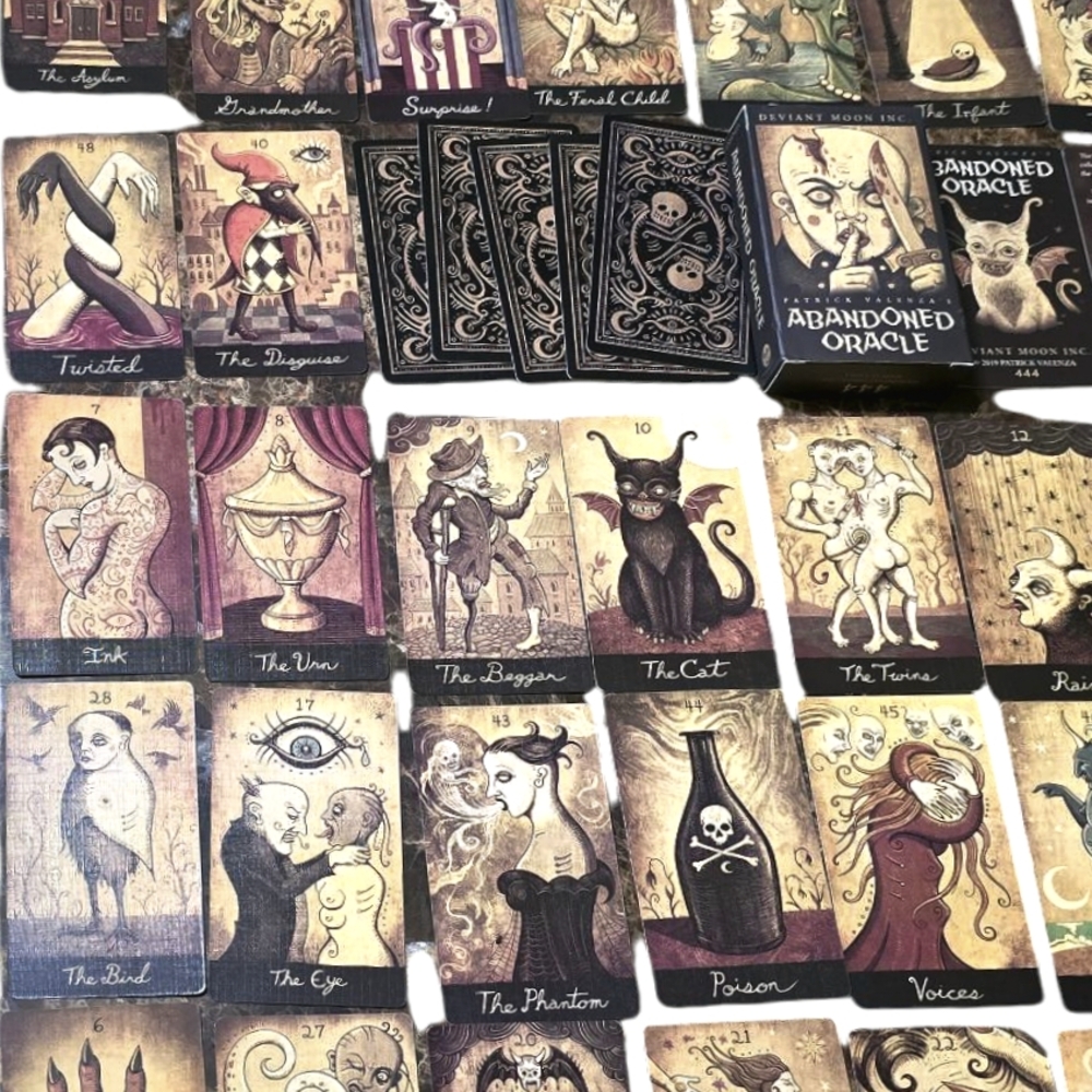 Abandoned Oracle Tarot Cards Deck By Patrick Valenza's